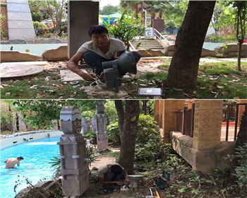 寧夏武漢歡樂(lè)谷亮化施工