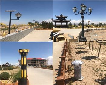 寧夏吳忠市同心縣景觀燈、庭院燈、草坪燈系列項目