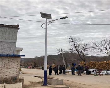 咸陽旬邑鄉村道路太陽能路燈